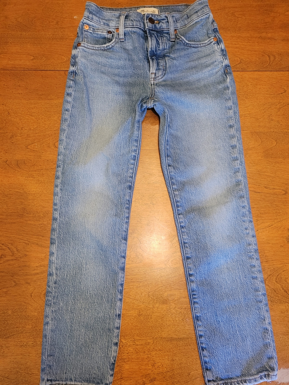 Madewell The Petite Perfect Vintage  with Brown Leather Patch | 23P
